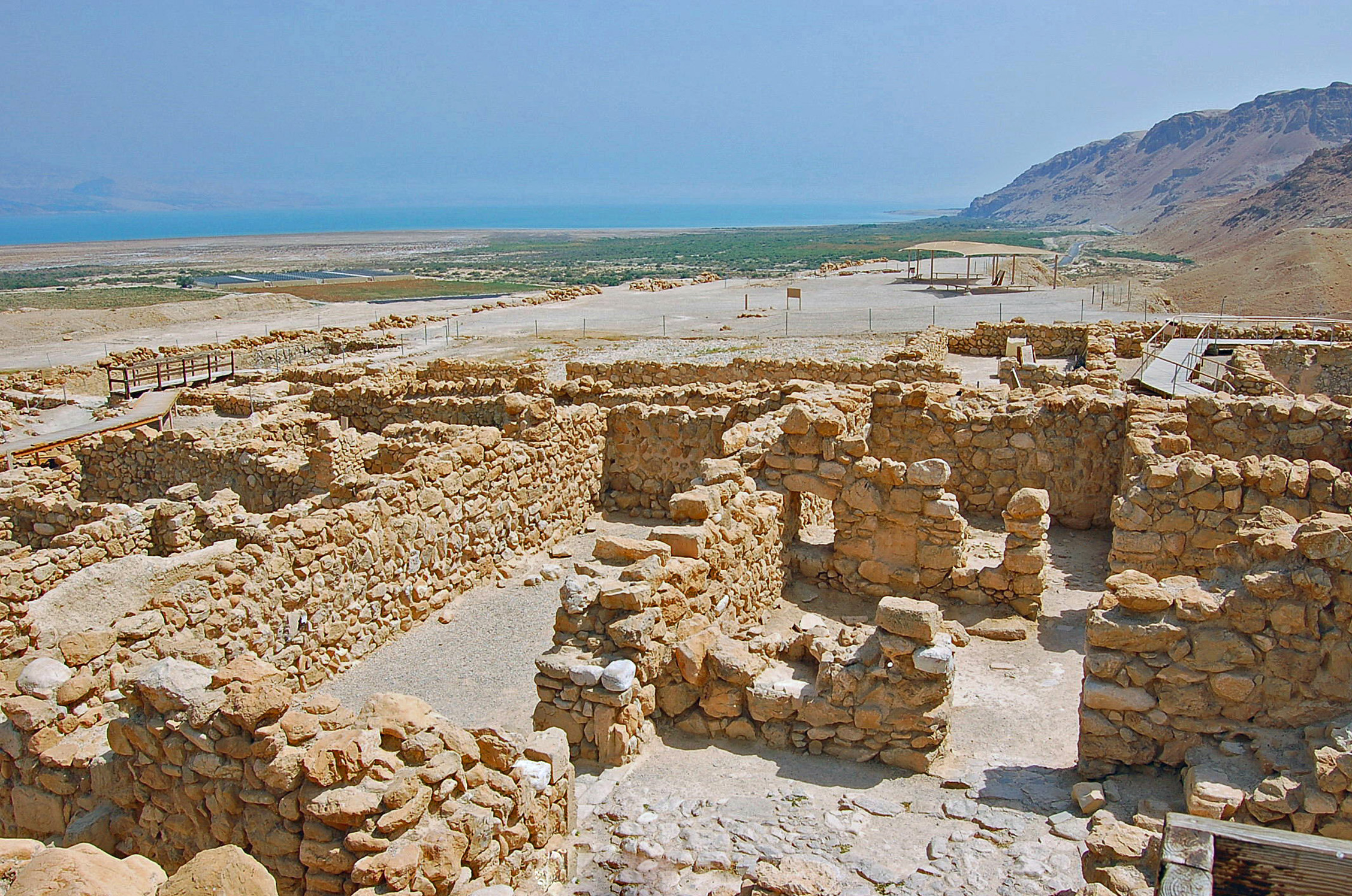 the archaeological site of Qumran